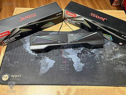 Jedel S-550 Işıklı Bluetooth Ses Sistemi