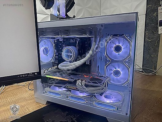 BEYAZ RYZEN 7600 RX6700XT NİTRO 32İNC 240 HZ SIFIR