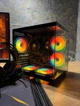 AMD Ryzen 5 5600G, 16GB RAM, 256GB SSD – ASUS TUF 24" 180Hz IPS Pivot Monitör Dahil Toplama PC – fotoğraf 2