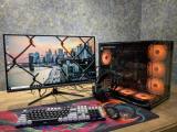 Ryzen 5 5600G / GTX 1660 Ti Gaming PC – 27 inç 180Hz Monitörlü Tam Set – fotoğraf 2