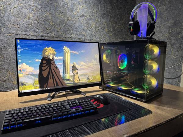 Asus Ryzen 3 1300X + MSI GTX 1060 6GB Full Set, 27" 165Hz Monitör Dahil