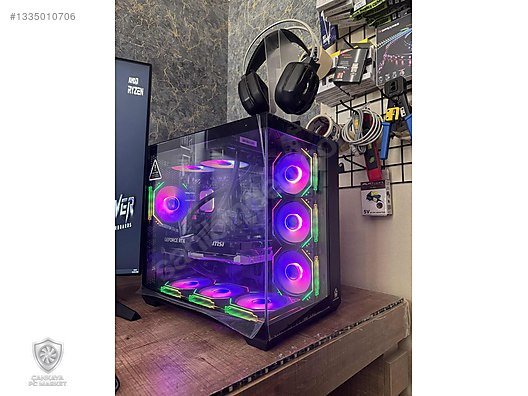 Sıfır MSI 850 W RTX 5070 32GB DDR5 2TB M2 2K Samsung Full Set